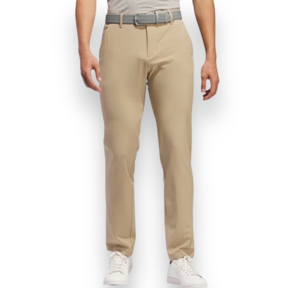 ADIDAS Flat Front Tapered Stretch Golf Pants 33x30